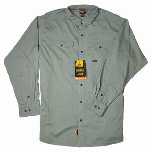 NWT Ariat Rebar Made Tough VentTEK DuraStretch Long Sleeve Work Shirt Men’s XXL